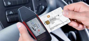 Sťahovanie digitálneho tachografu pomocou DLKPro TIS-Compact
